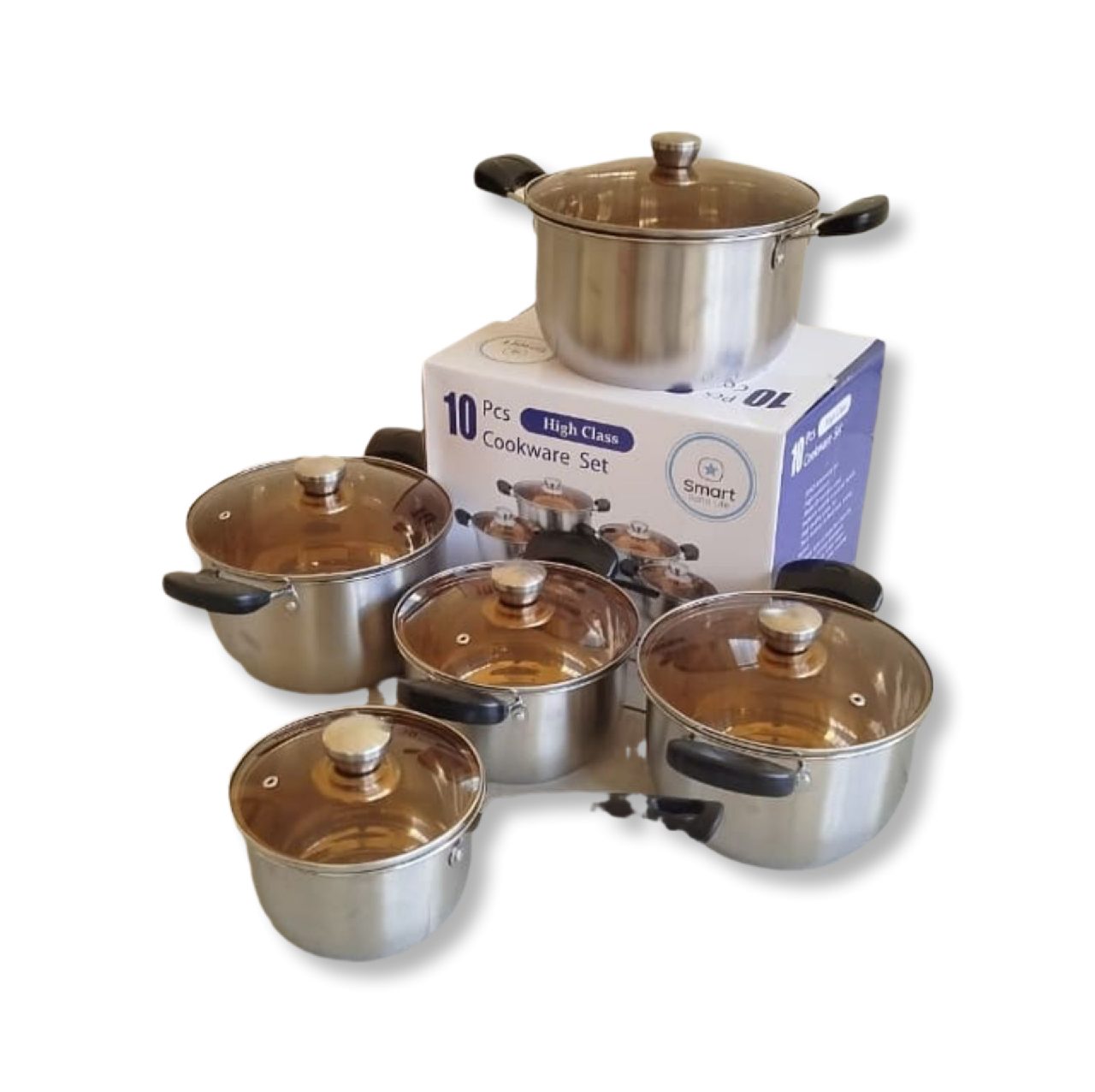 Smart Raha life 10pc cookware set
