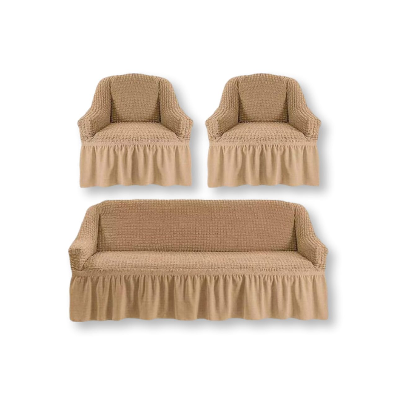 Stretchable cotton sofa cover