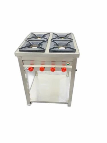 Commercial Gas Cooker 4 Burner