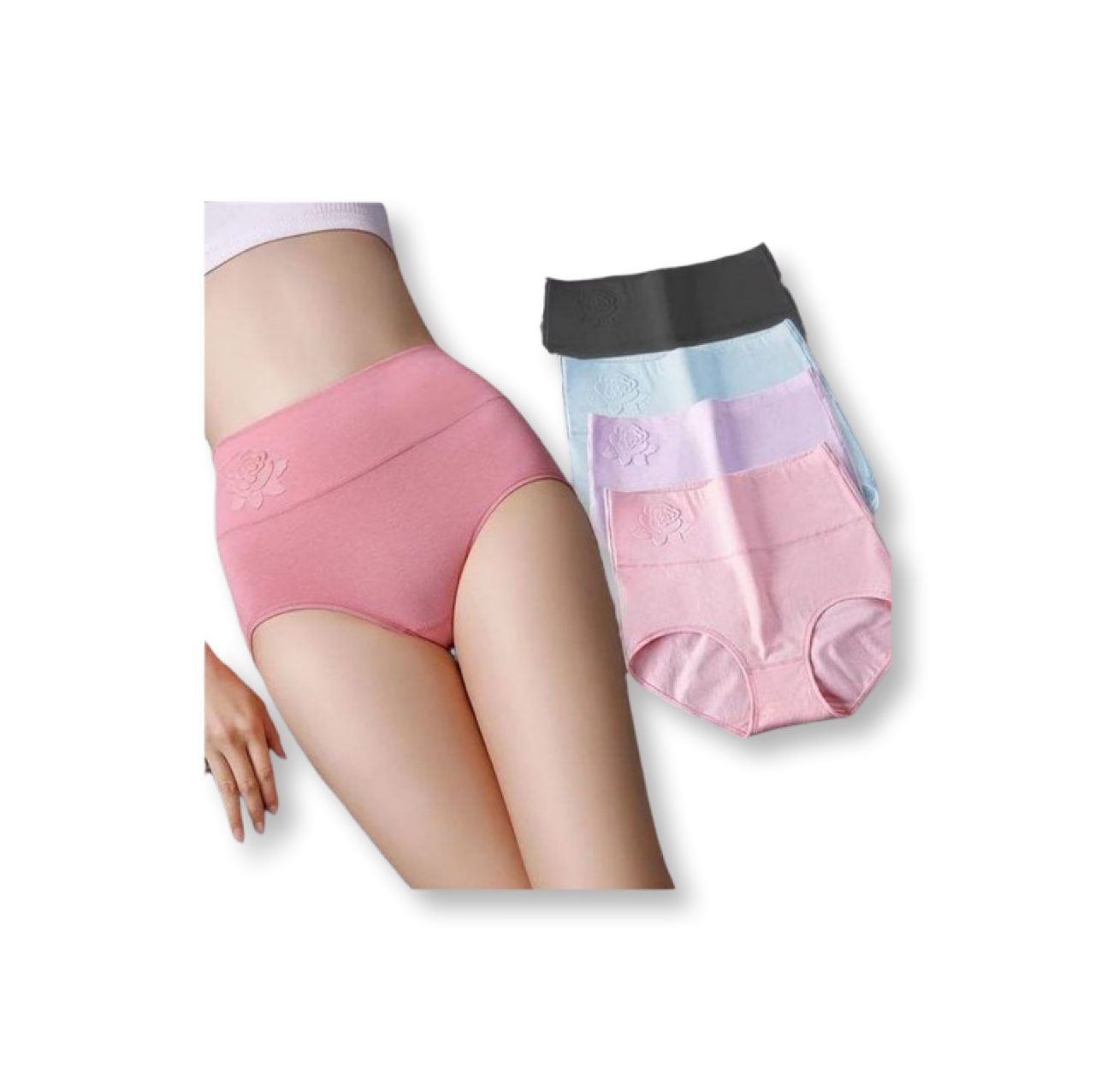 4pcs classic cotton ladies pant