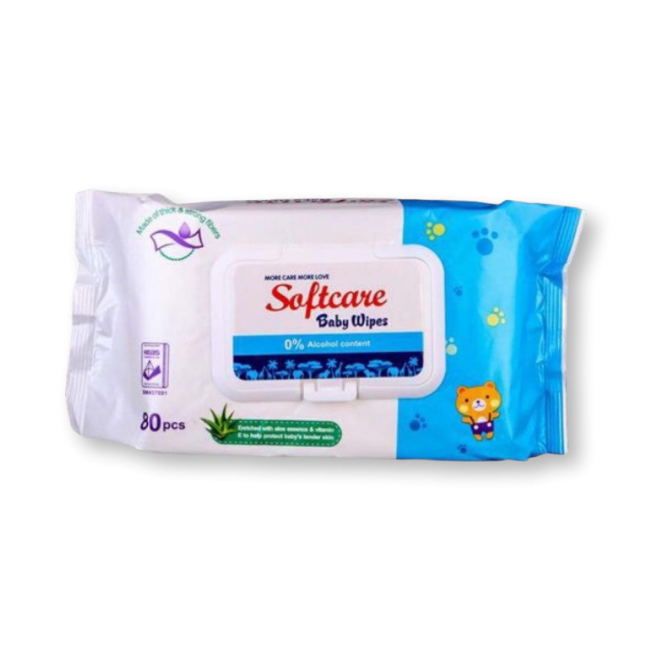 Softcare Baby wipes 50 pcs