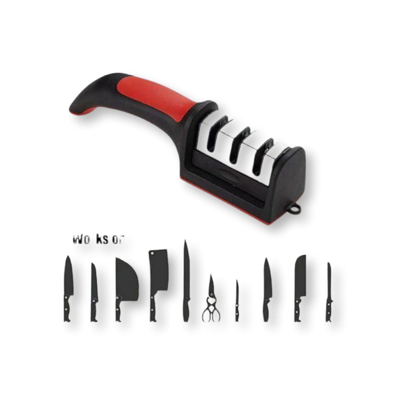 Knife sharpeners Three stage