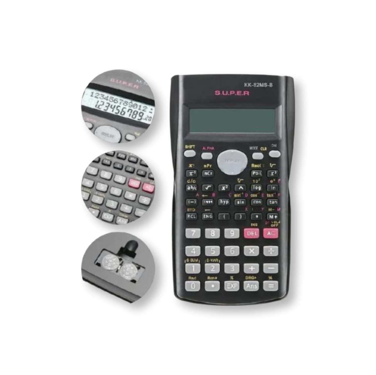 Scientific calculator with 240 functions