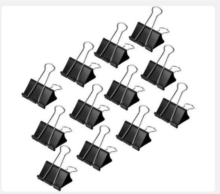 41mm Large metal Binder clips