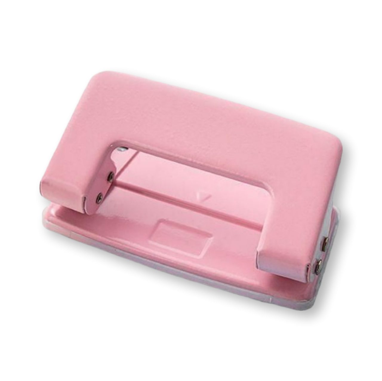 Double hole paper punch