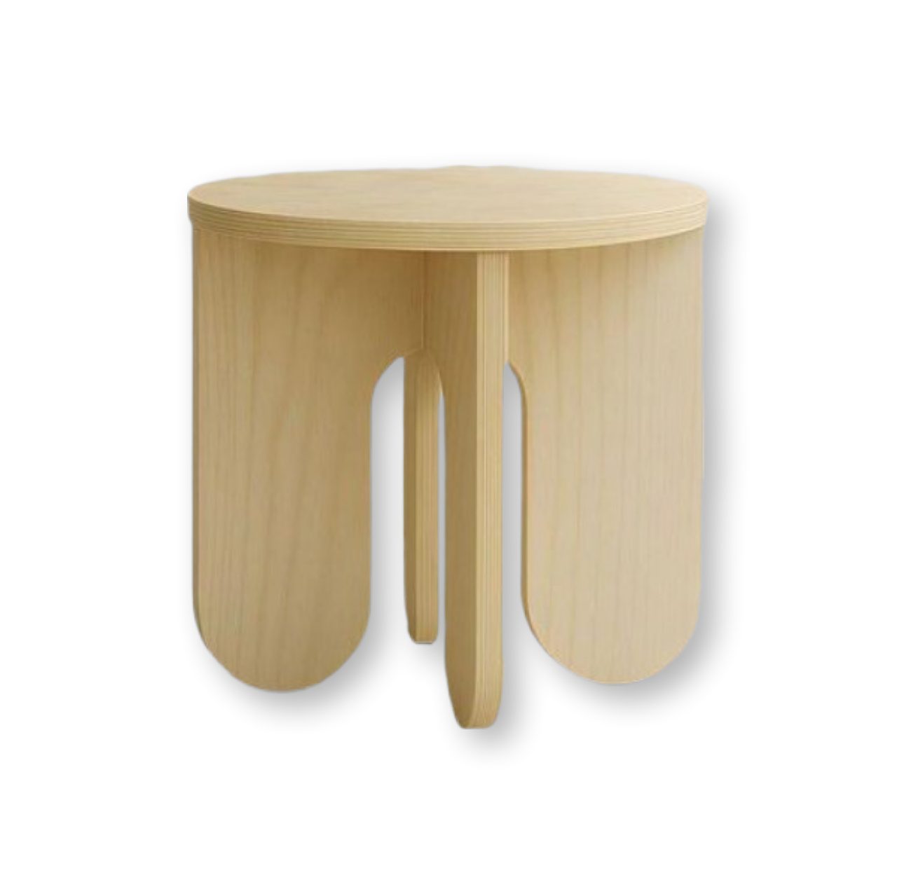Modern wooden side table